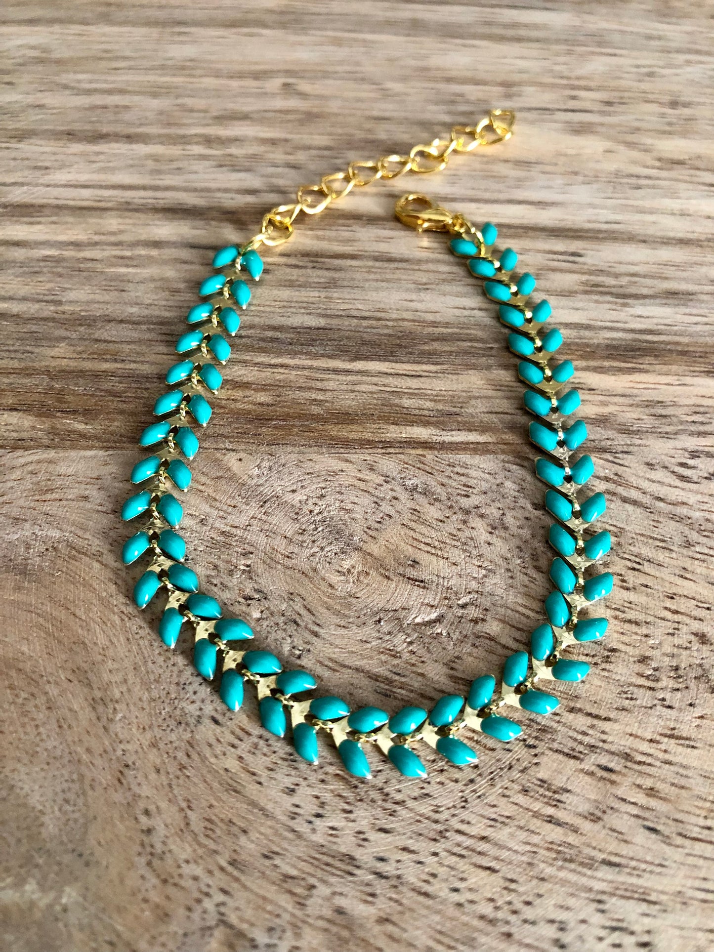 Bracelet Mille Pattes - Vert