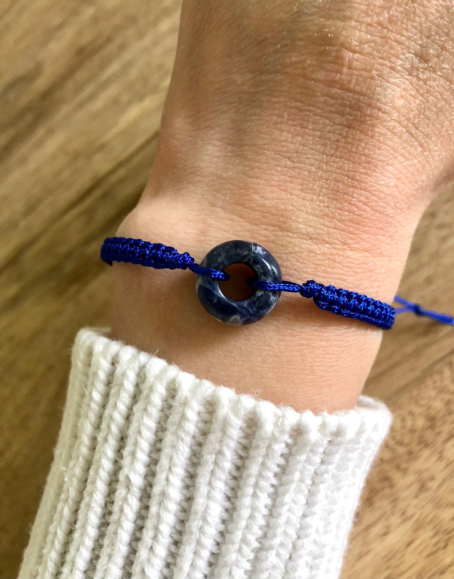 Bracelet Humilité en Sodalite