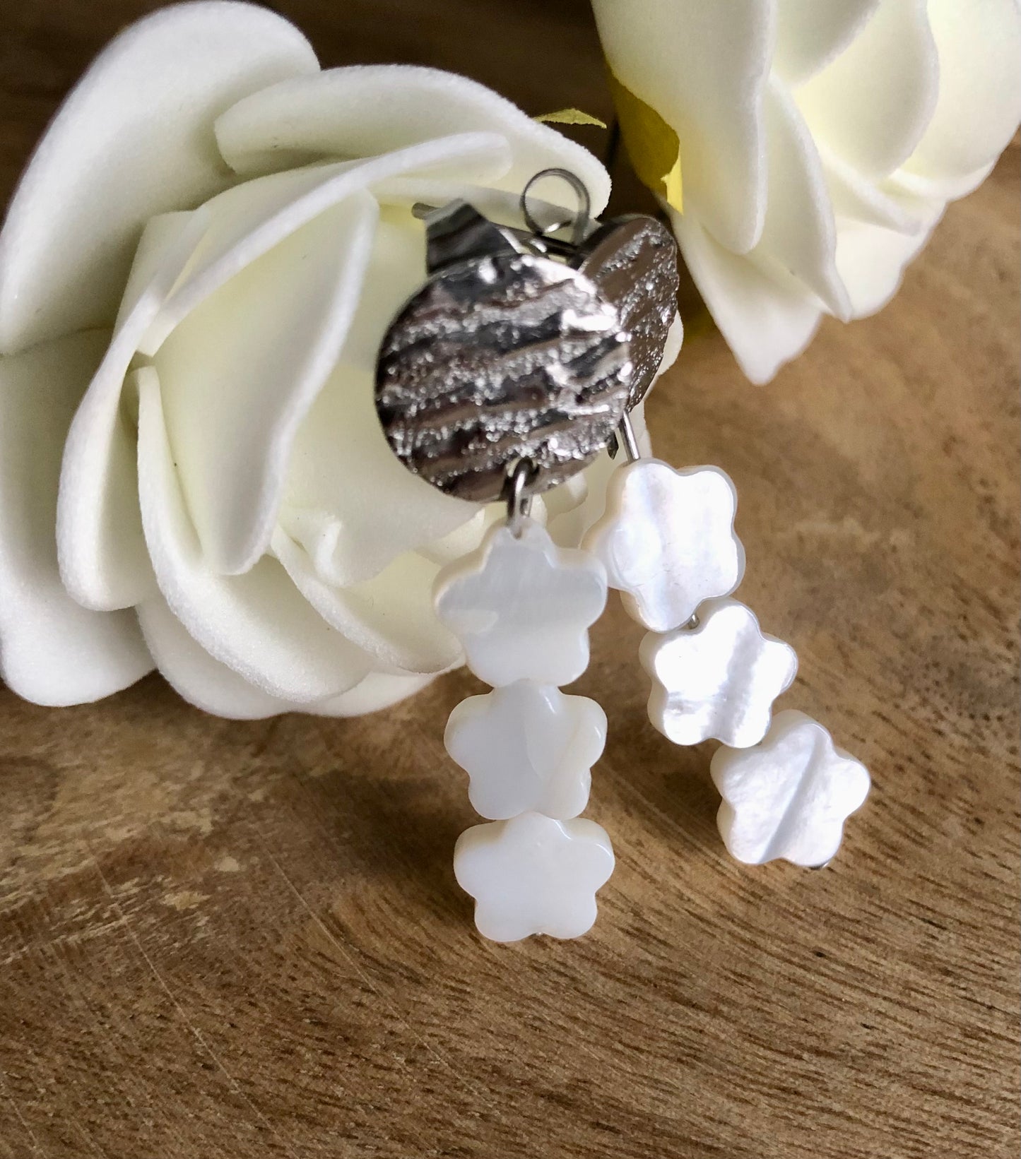 Boucles d’Oreilles Fleurs