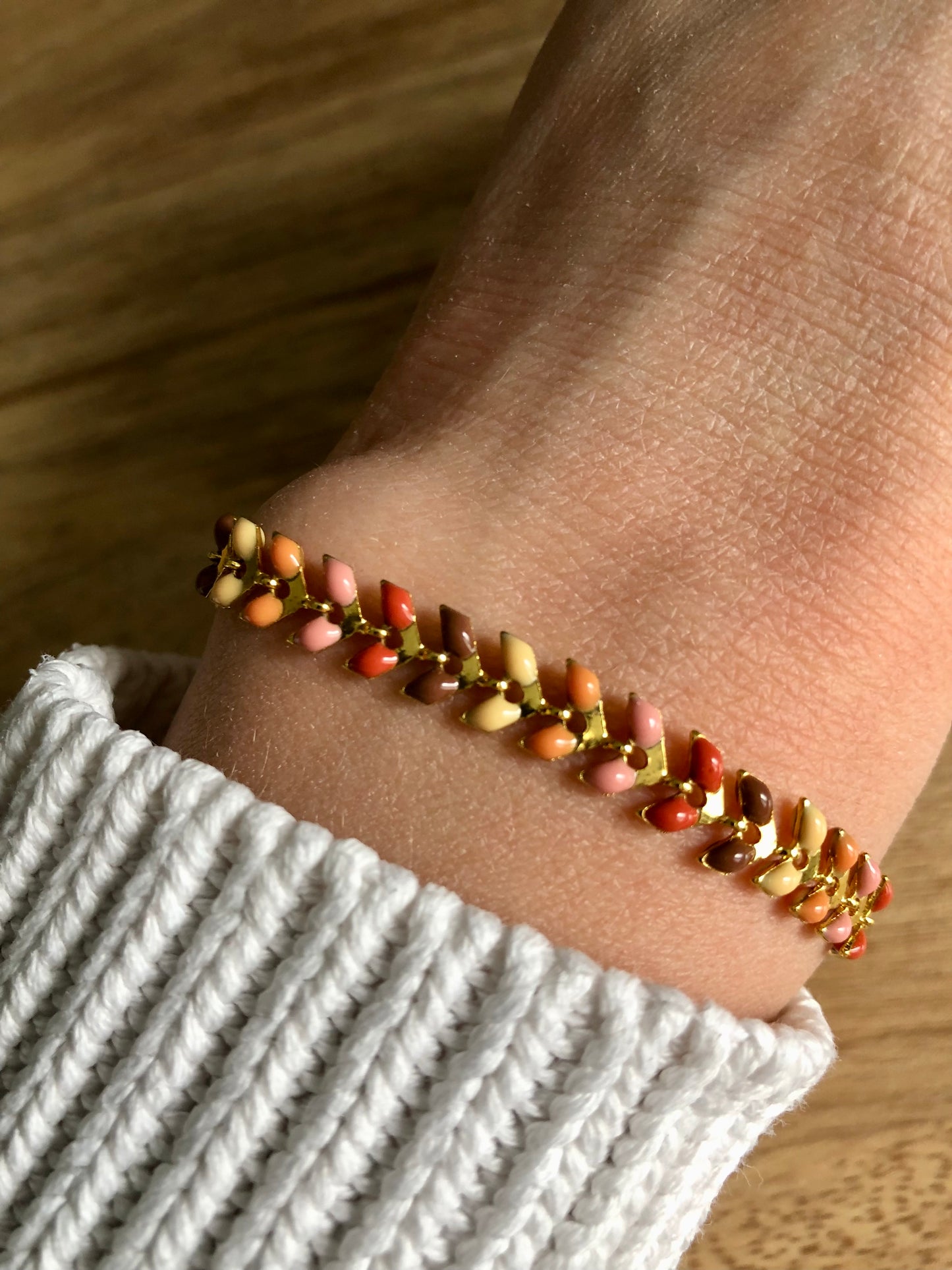 Bracelet Mille Pattes - Automne