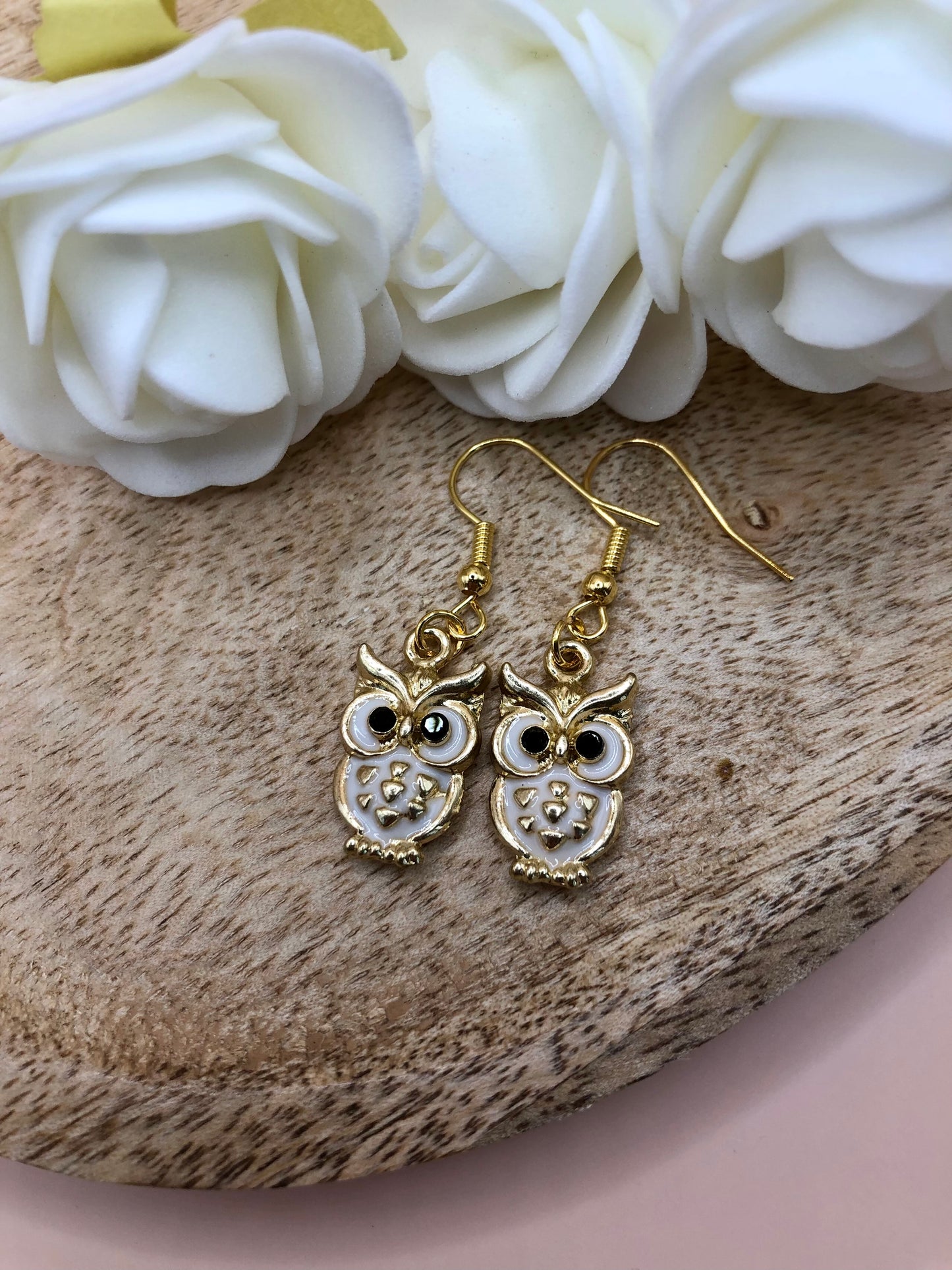 Boucles d’Oreilles Chouette