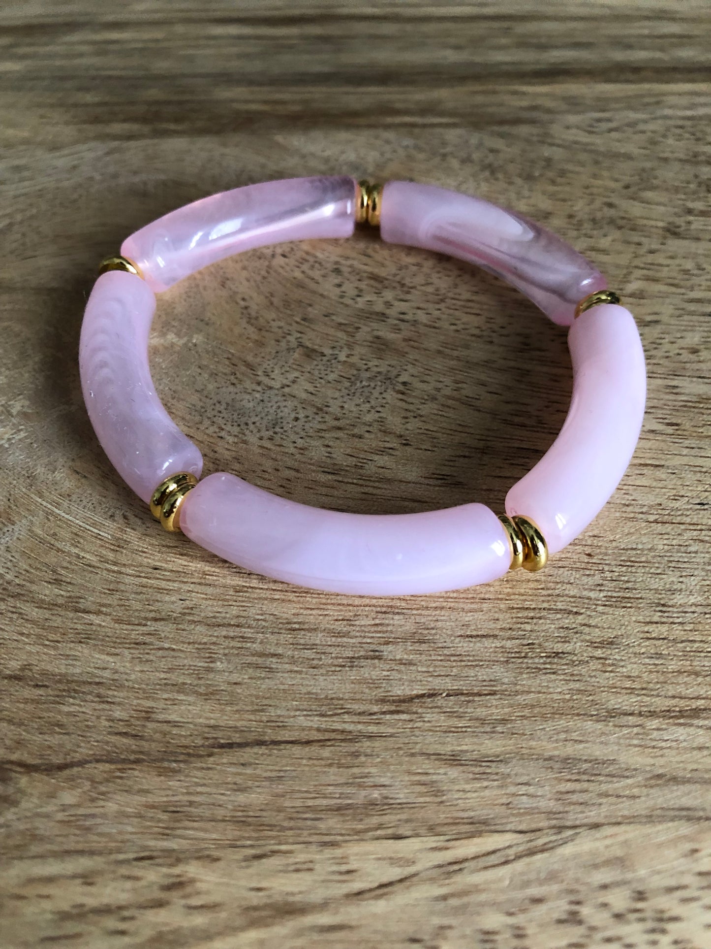 Bracelets Tubes - Rose ou Bleu