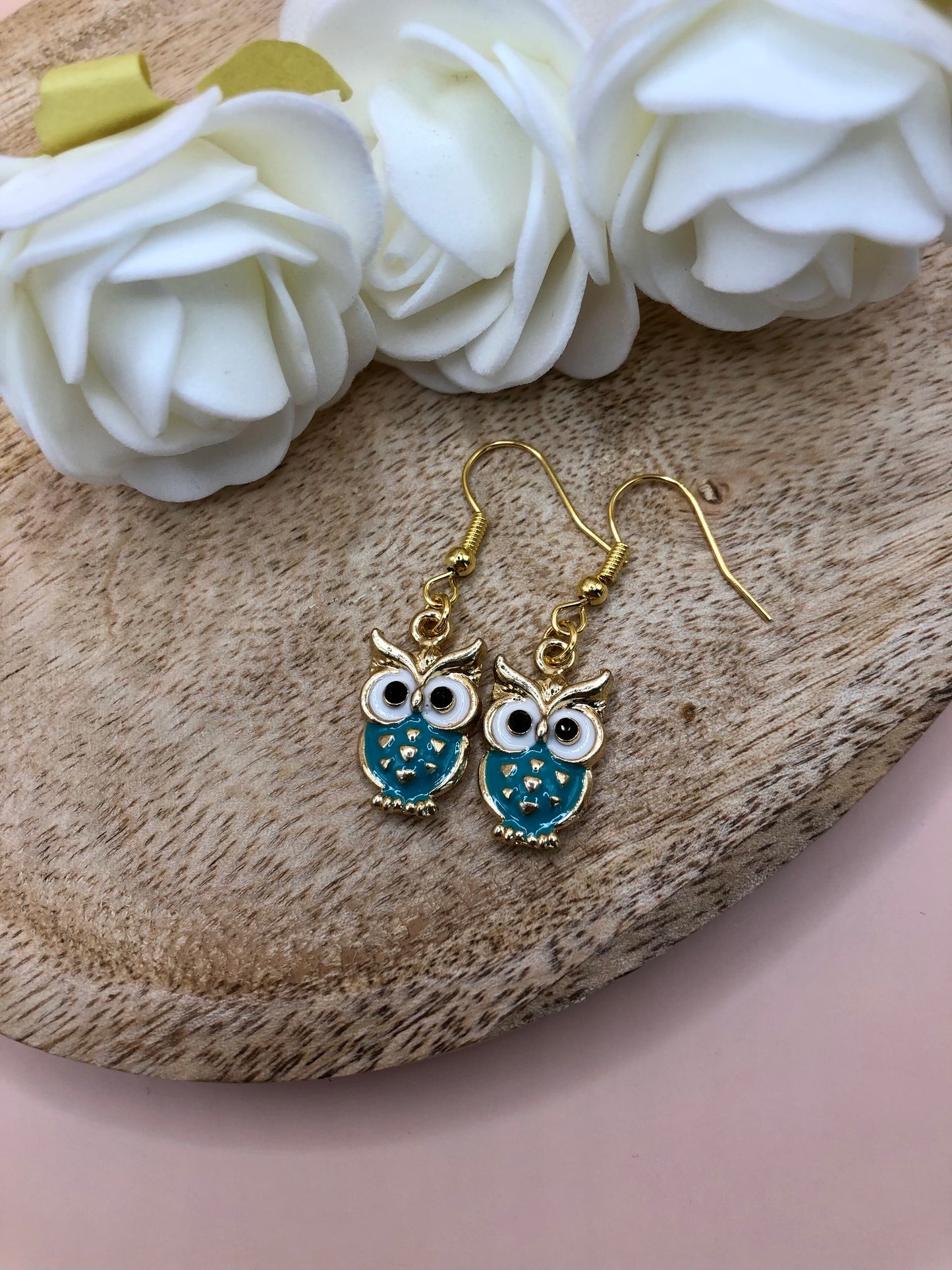 Boucles d’Oreilles Chouette