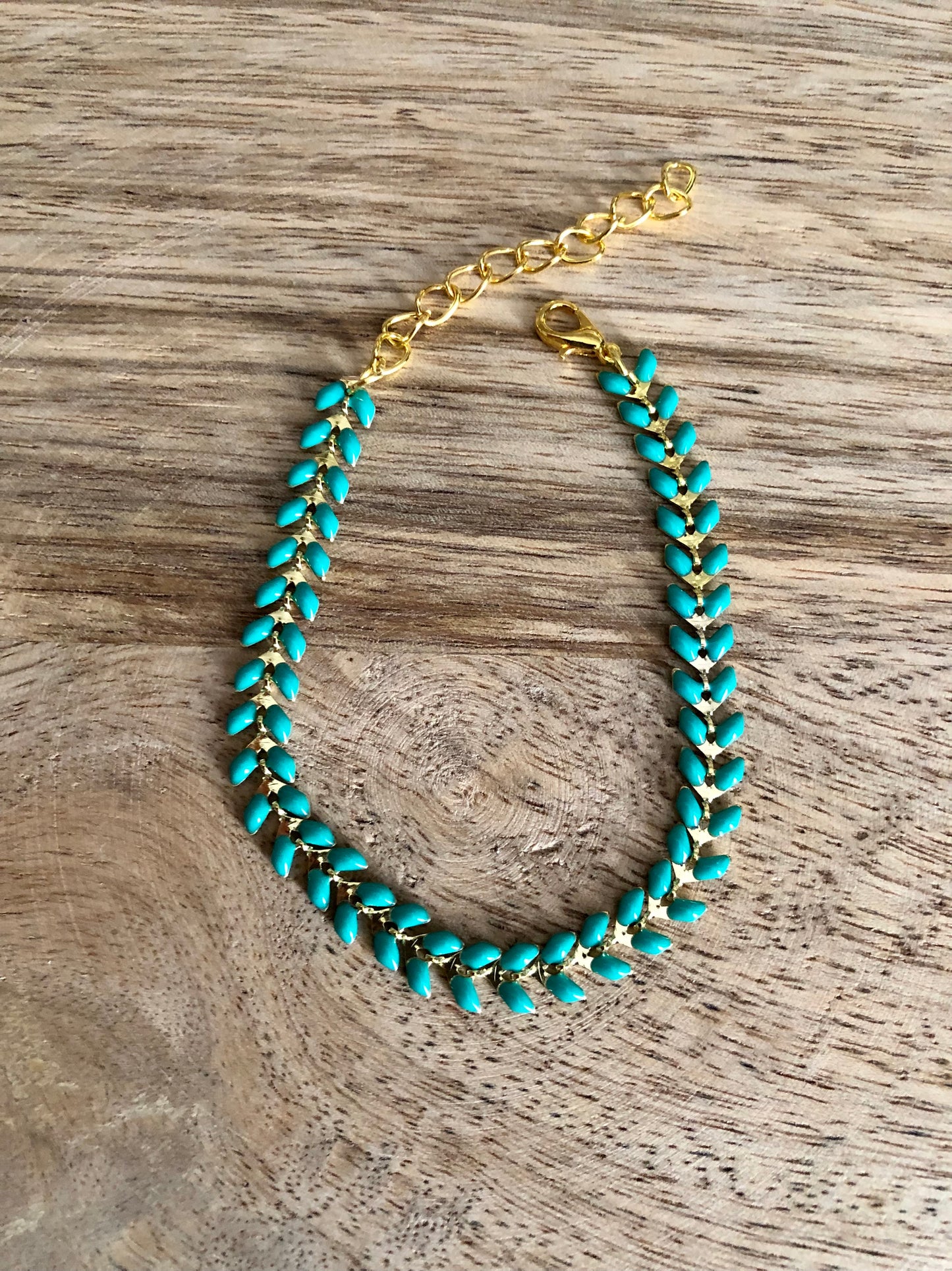 Bracelet Mille Pattes - Vert