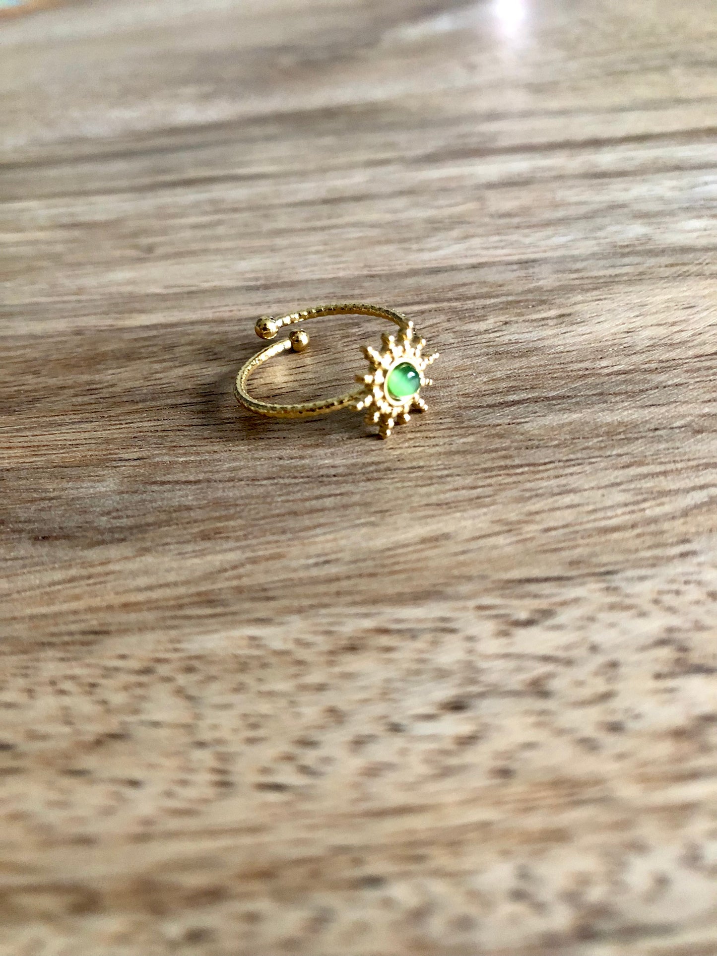 Bague simple Soleil