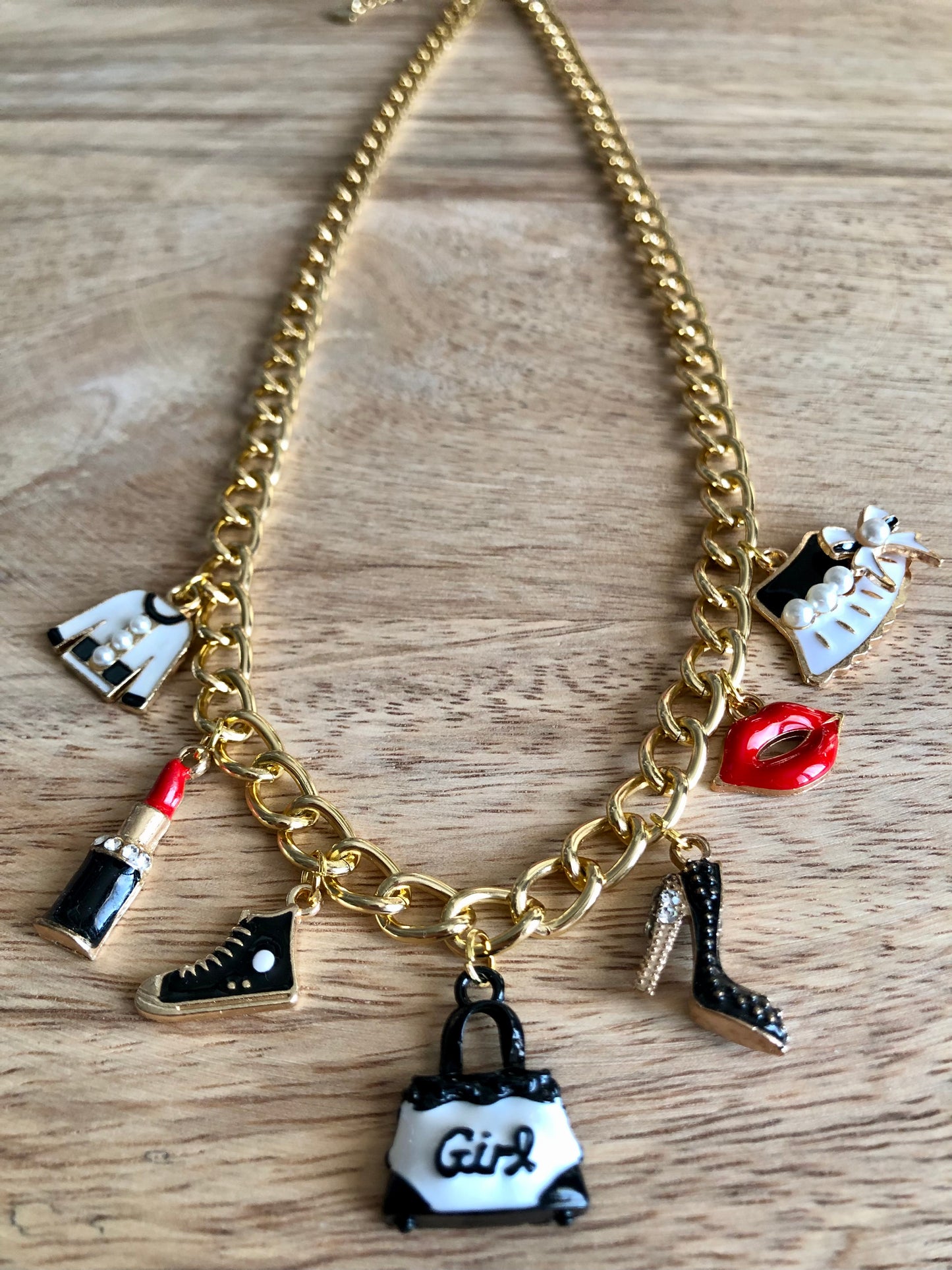 Collier à Breloques - Girl