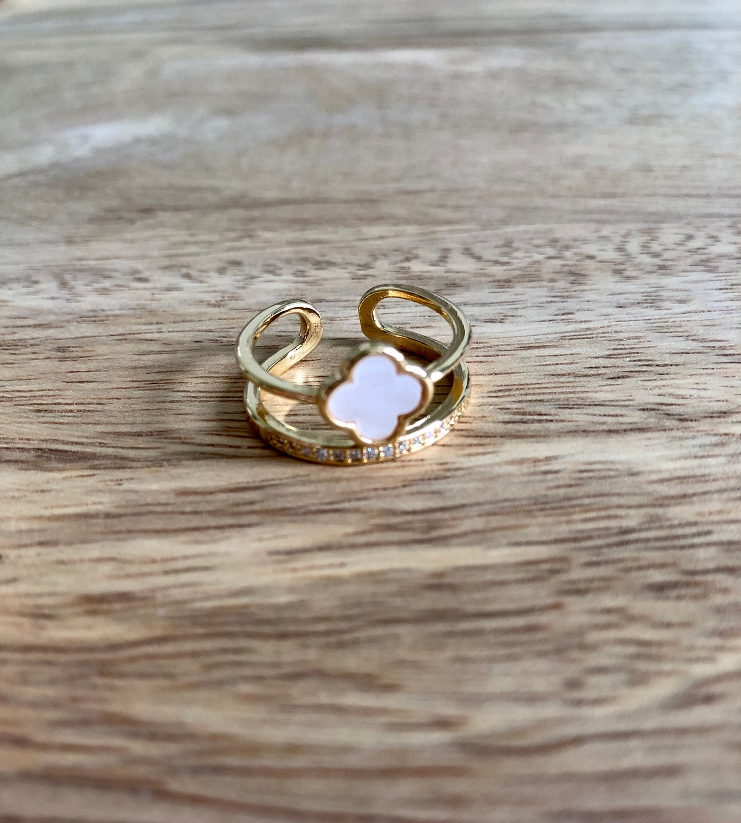 Bague Chance - Blanche