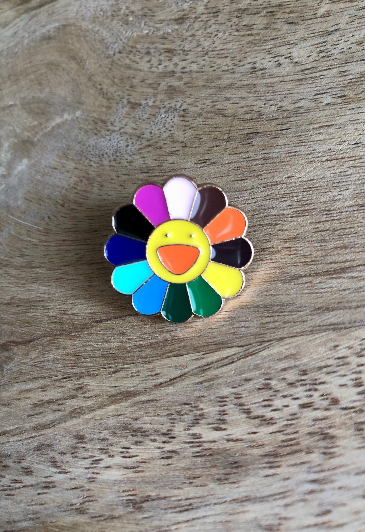 Pin’s Fleur Heureuse