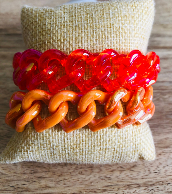 Bracelets Maillons « Hearts »