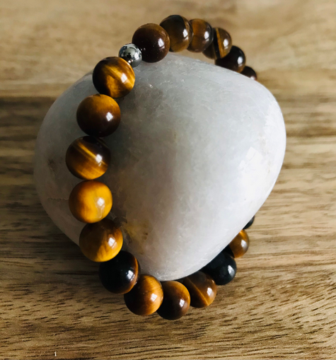Bracelet Indépendance en Oeil de Tigre