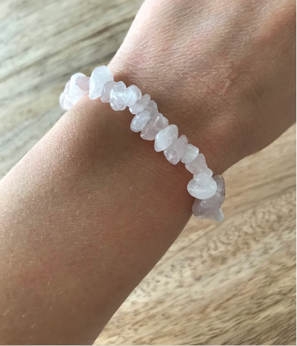 Bracelet Douceur en Quartz Rose