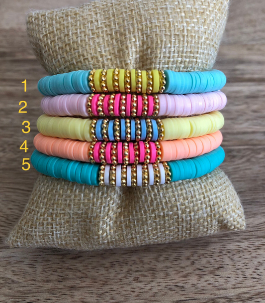 Bracelets « Summer »