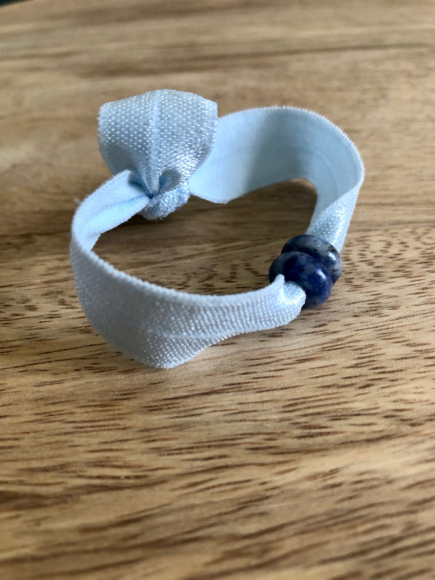 Bracelet Liberté en Jaspe Bleu