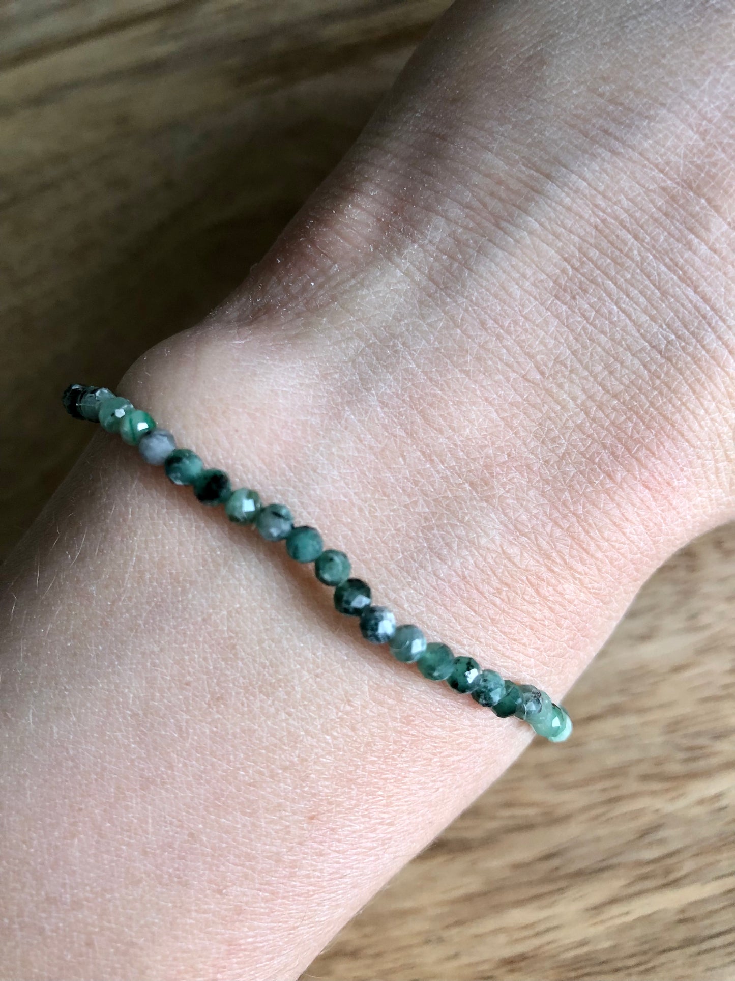 Bracelet Jeunesse Éternelle en Émeraude