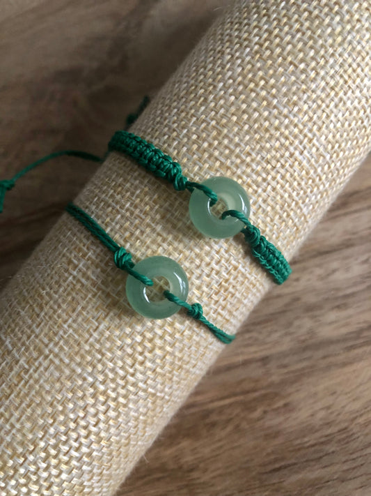 Bracelet Patience en Aventurine Verte