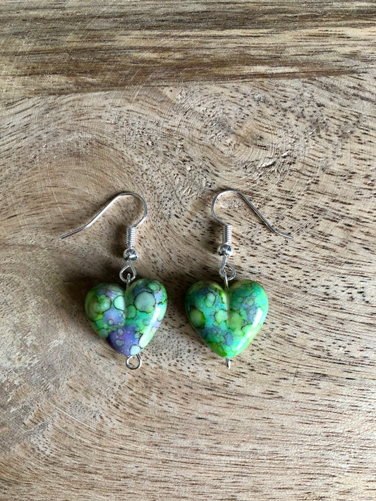 Boucles d’Oreilles Coeurs Picasso