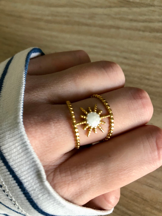 Bagues « Double Soleil »