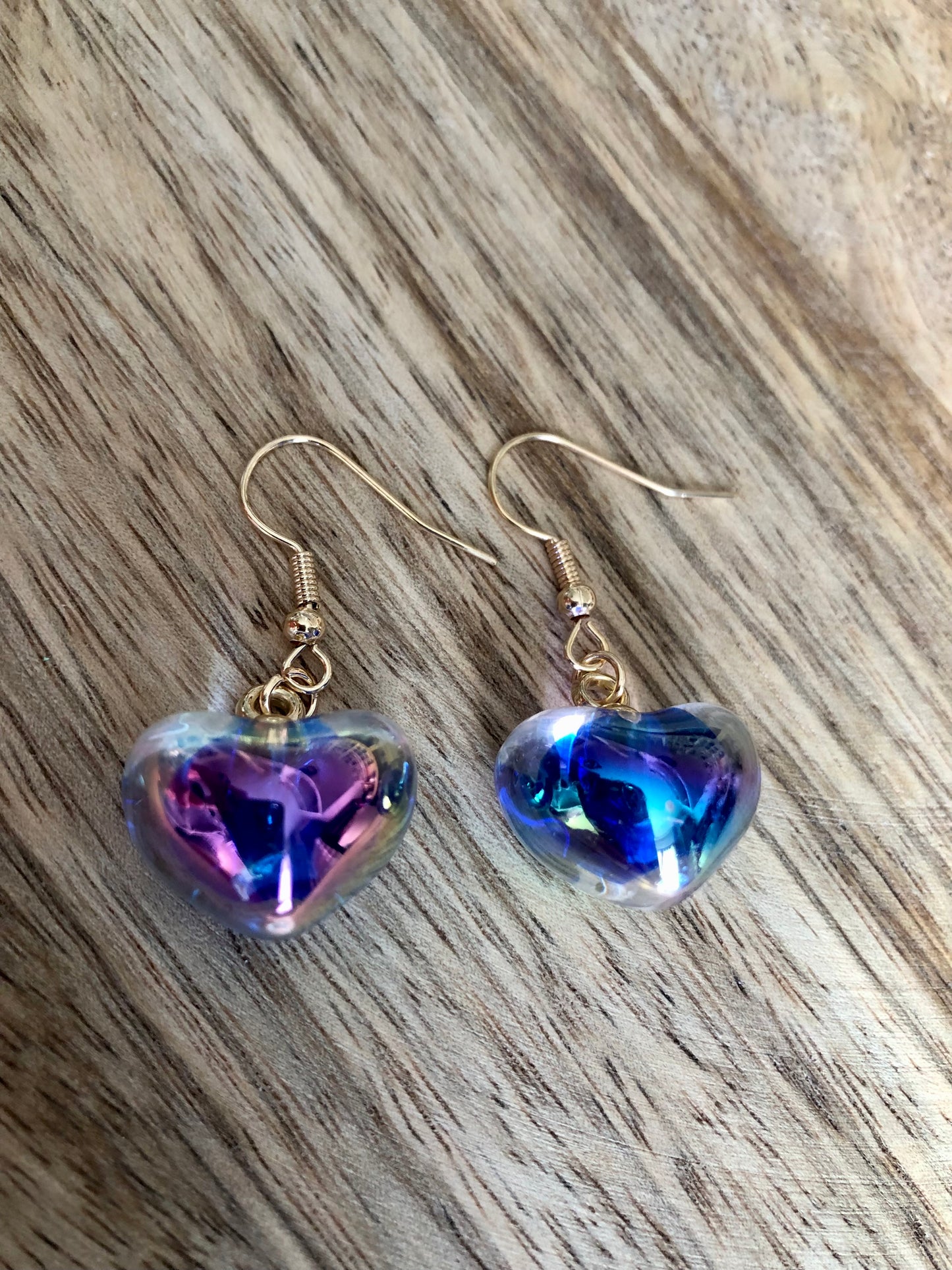 Boucles d’Oreilles Love - Bleues