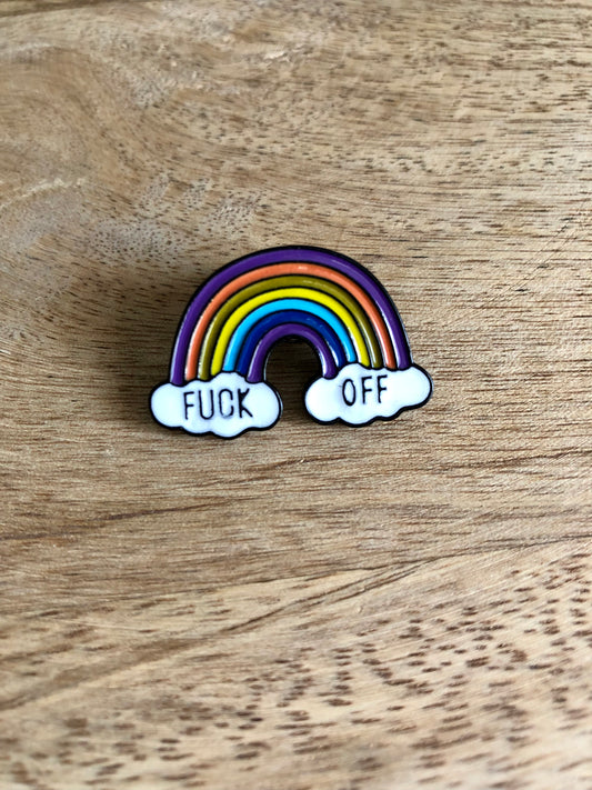 Pin’s Arc-en-Ciel Fuck Off