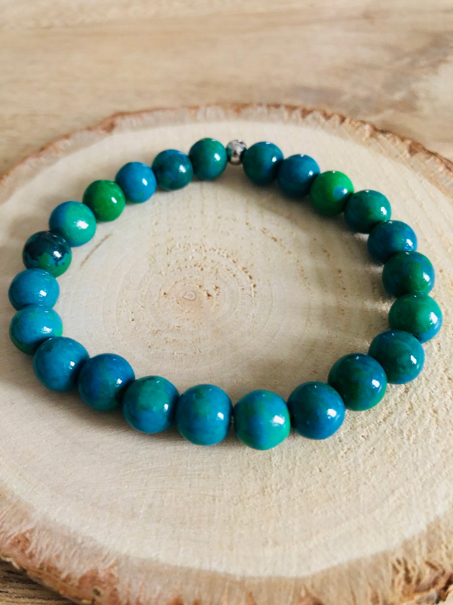 Bracelet Affirmation de Soi Chrysocolle