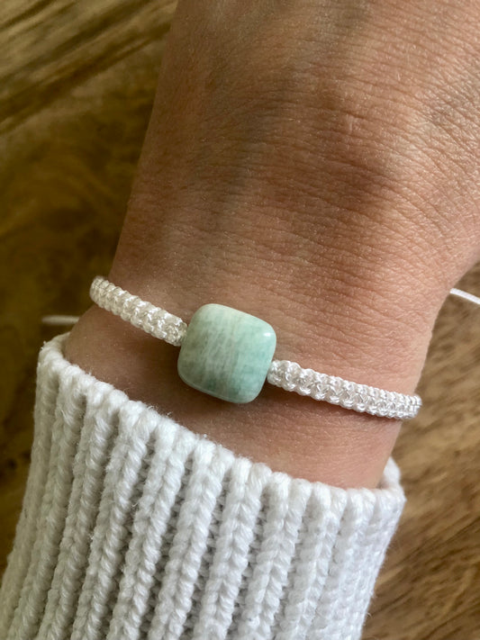 Bracelet Sérénité Infinie en Amazonite