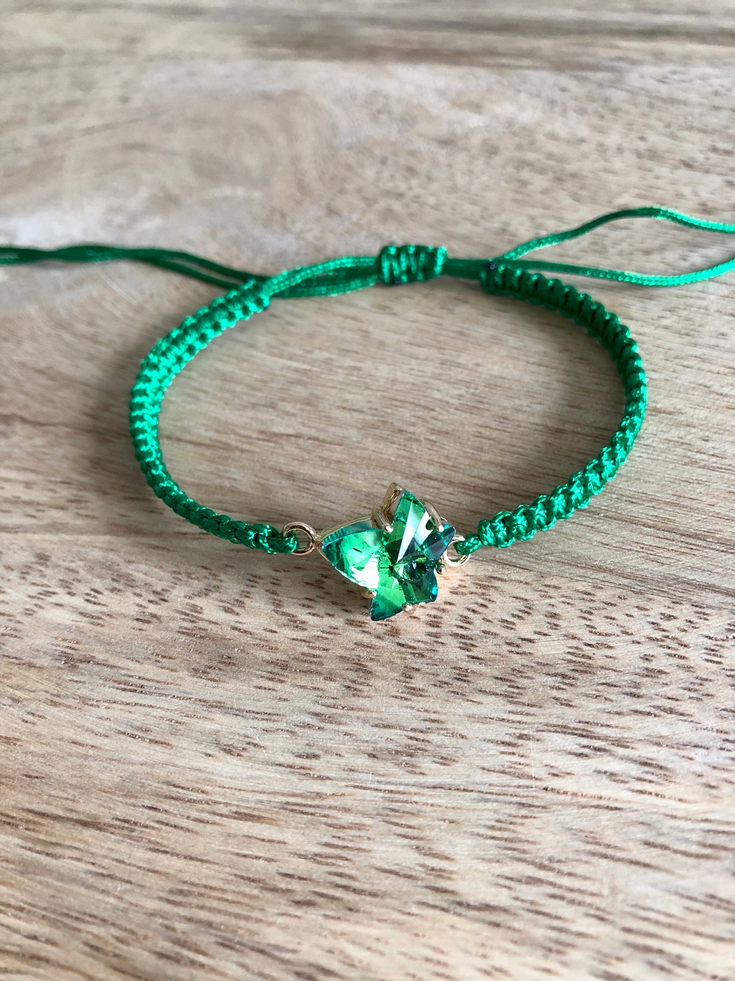 Bracelet Feuille d’Érable - Vert