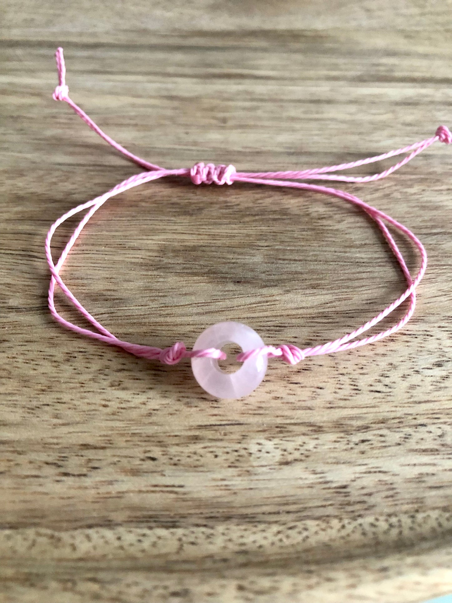 Bracelet Douceur en Quartz Rose