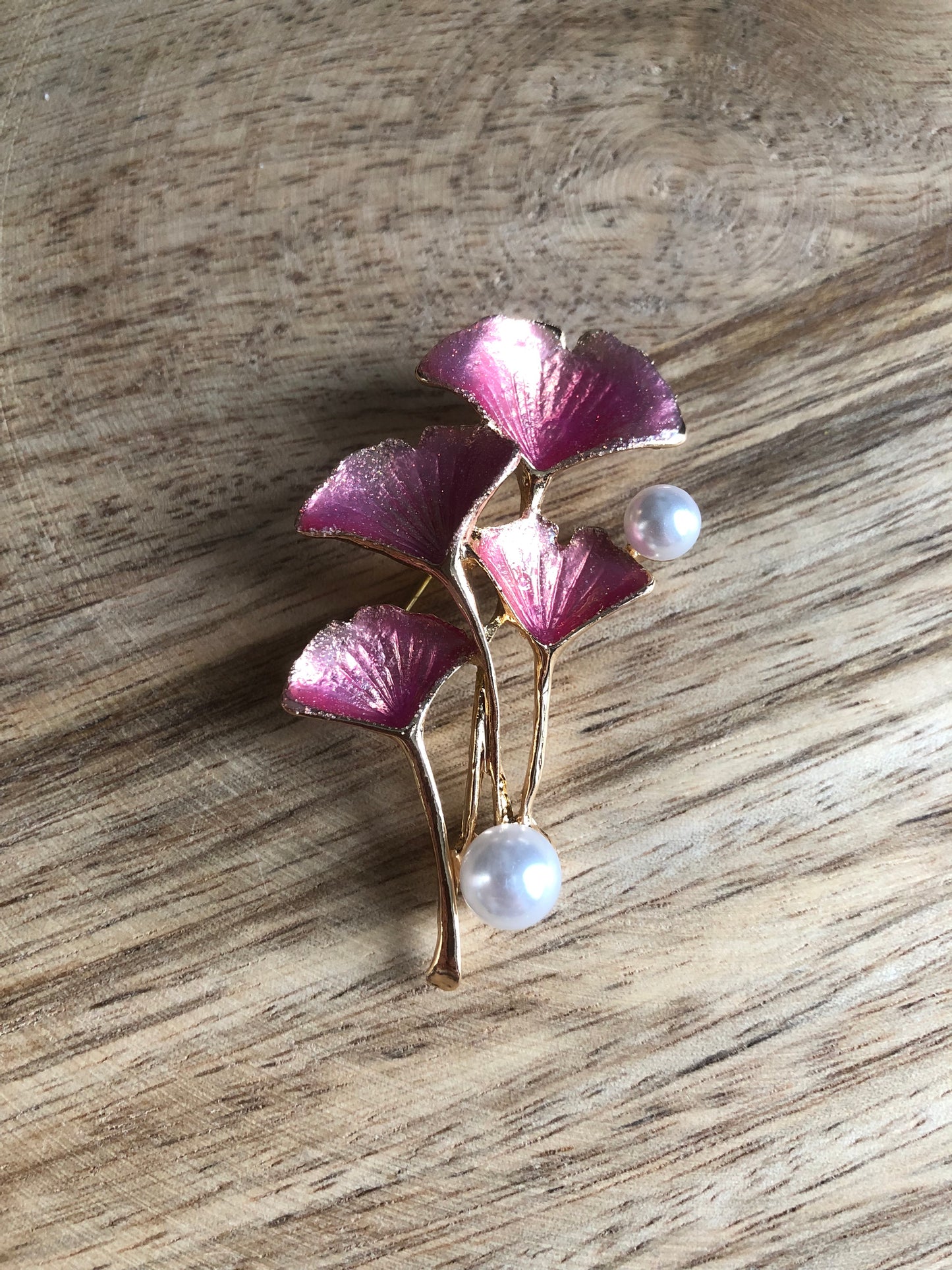 Broches Ginkgo