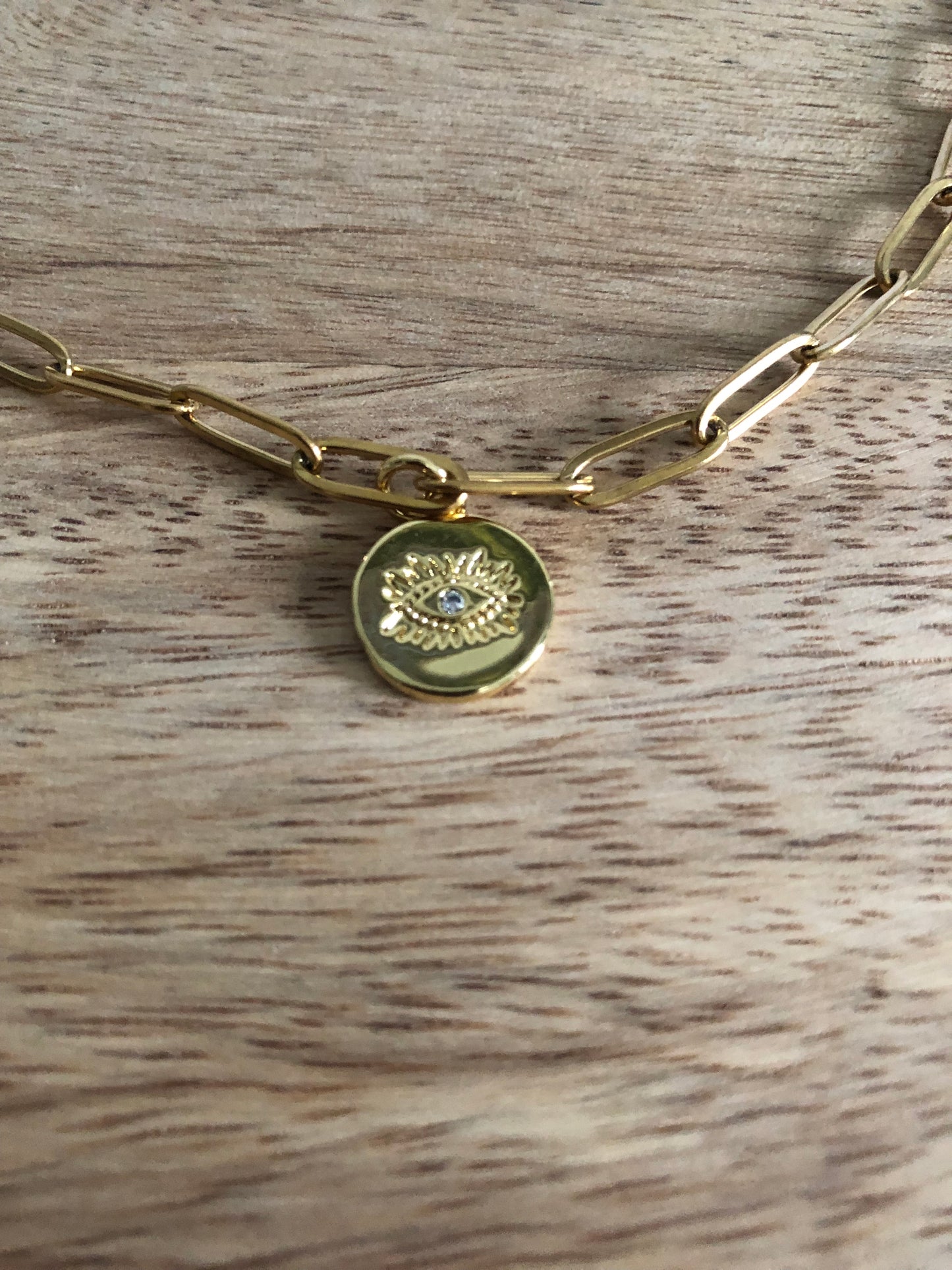 Collier Œil de Protection