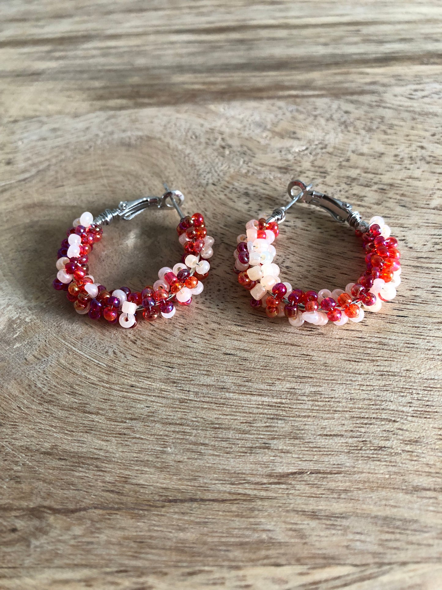 Boucles d’Oreilles Sirène - Rouge