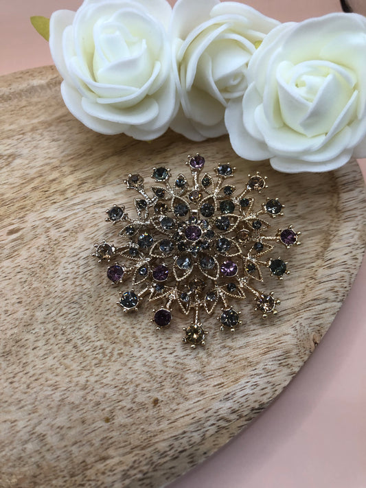 Broche Éclats de Fleurs