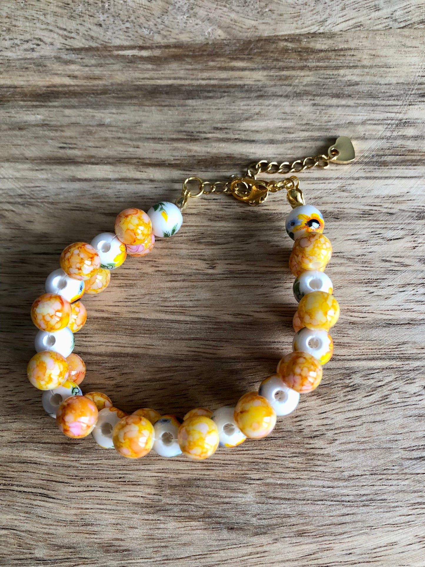 Bracelet Jasper - Tournesol