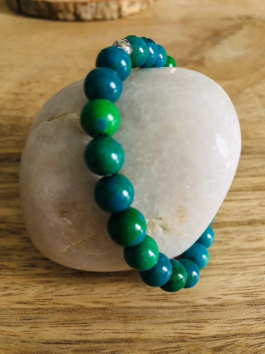 Bracelet Affirmation de Soi Chrysocolle