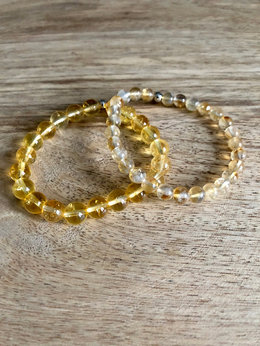 Bracelet Joie de Vivre en Citrine