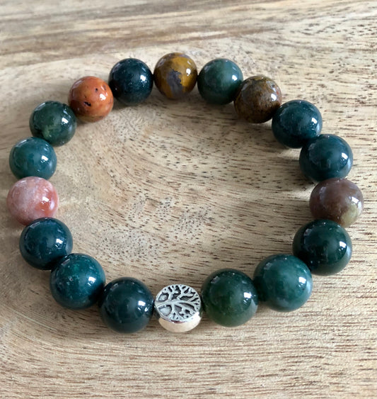 Bracelet Grand Soutien en Héliotrope