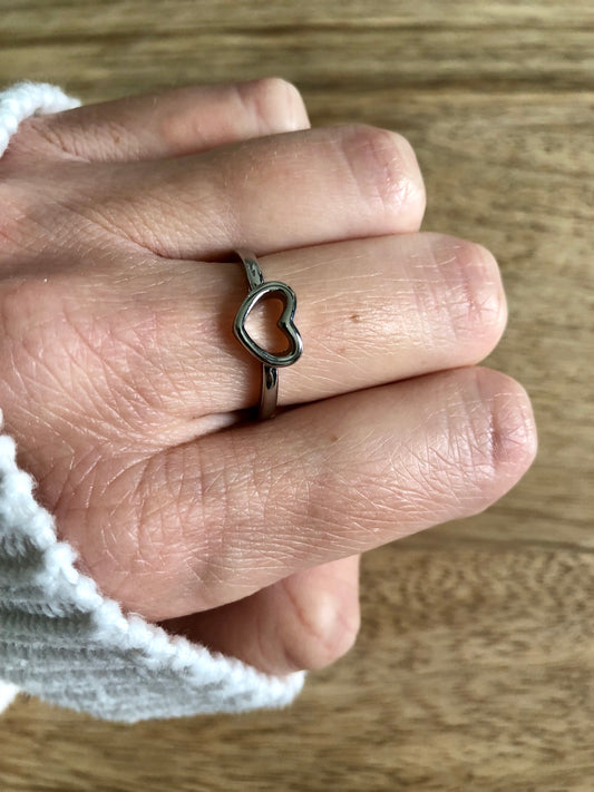 Bague Attachement Cœur