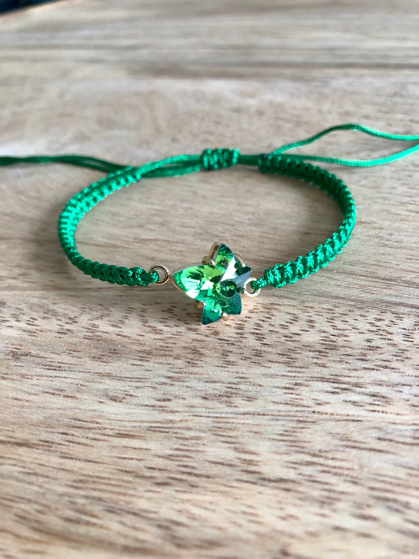 Bracelet Feuille d’Érable - Vert