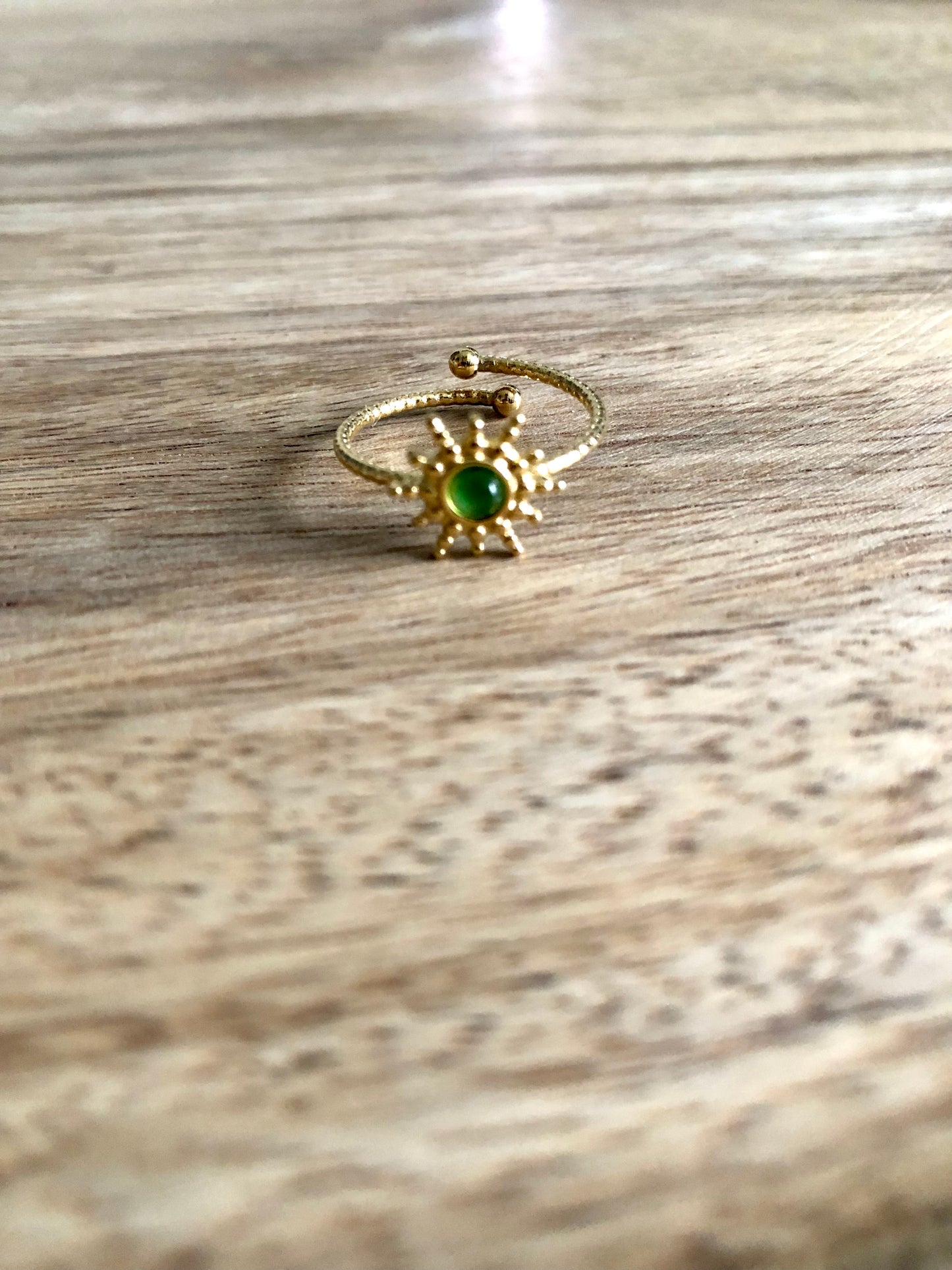Bague simple Soleil