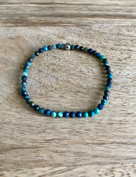 Bracelet Générosité en Azurite Malachite