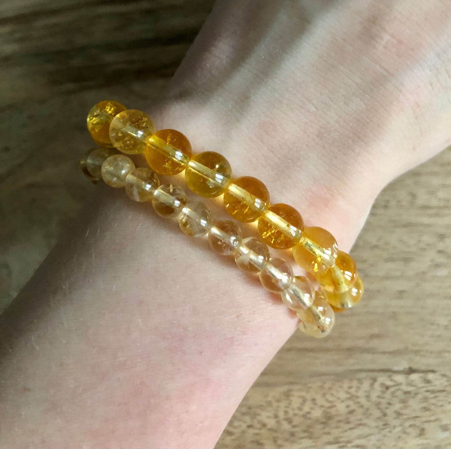 Bracelet Joie de Vivre en Citrine