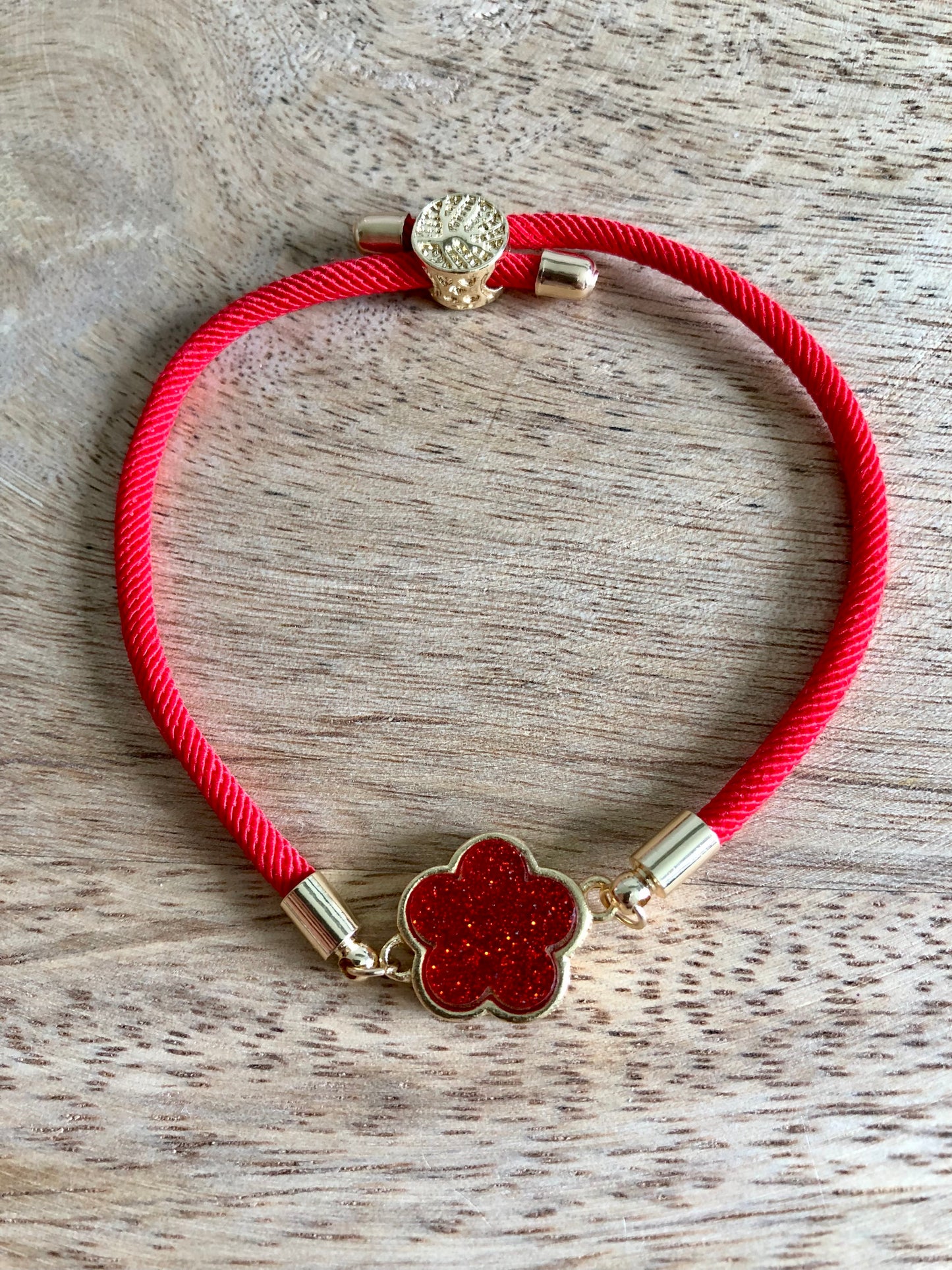 Bracelet Printemps - Rouge