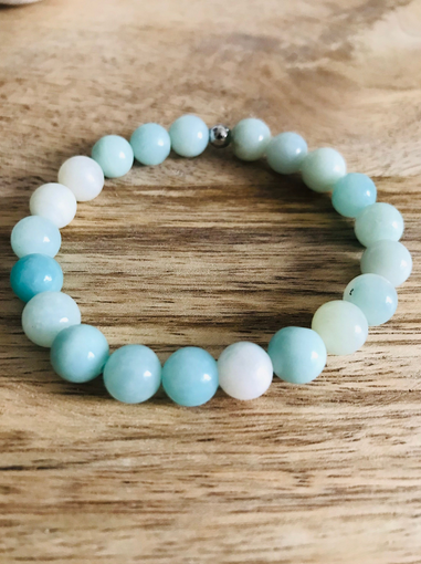 Bracelet Sérénité Infinie en Amazonite