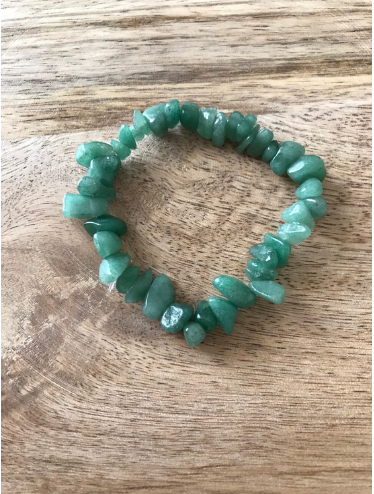 Bracelet Patience en Aventurine Verte