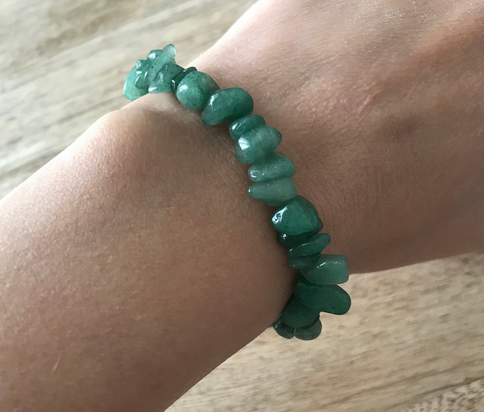 Bracelet Patience en Aventurine Verte