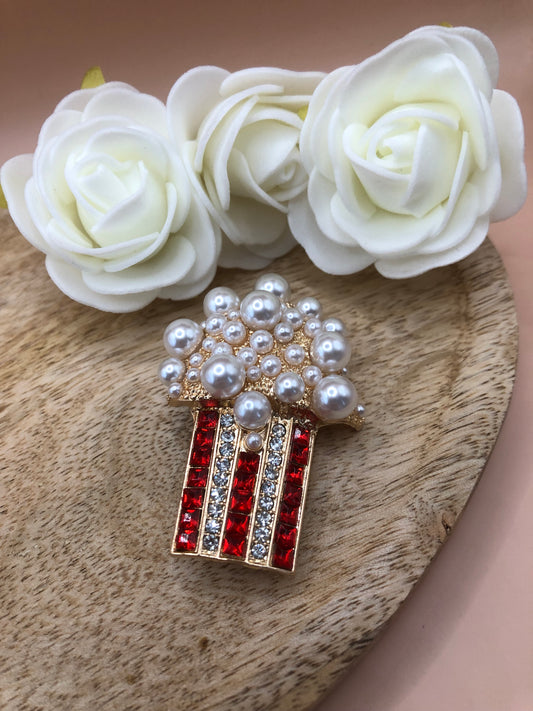 Broche Popcorn
