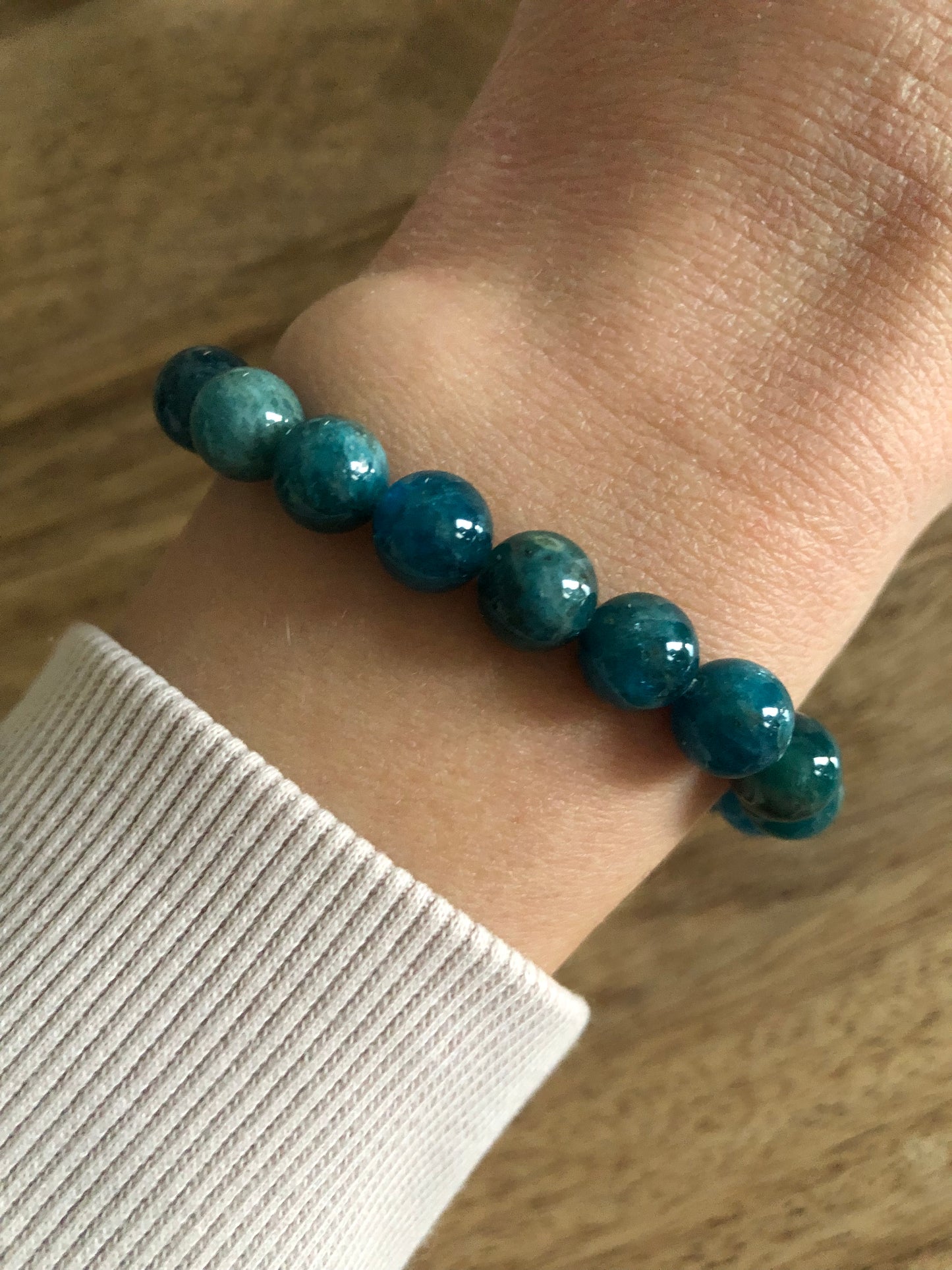 Bracelet Motivation en Apatite