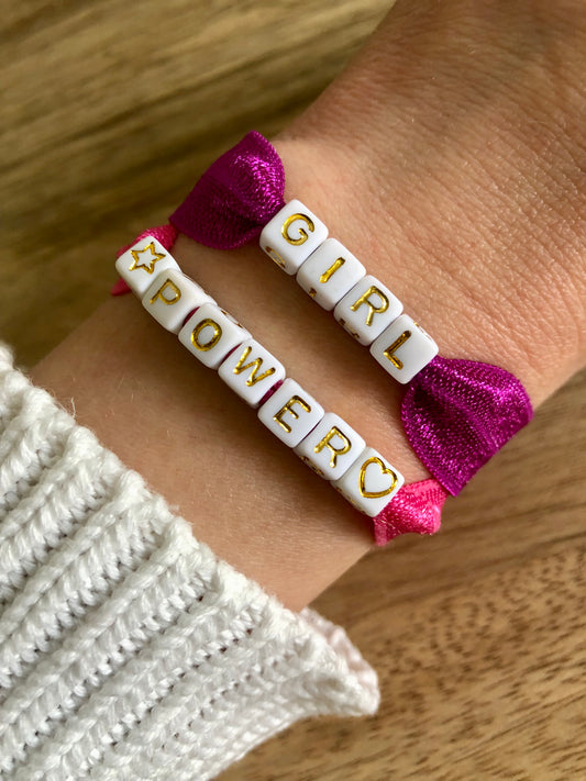 Bracelets « Girl Power »