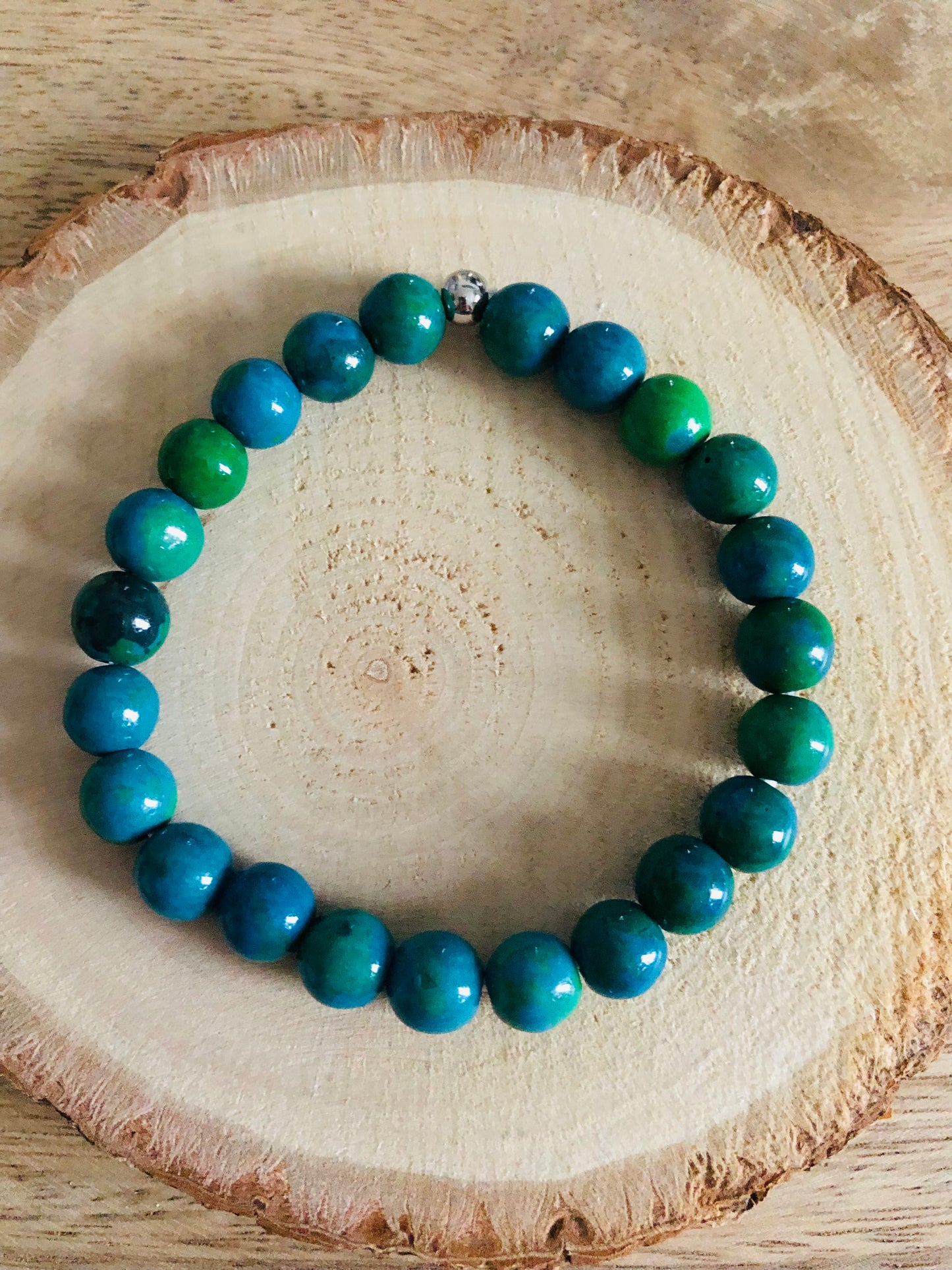 Bracelet Affirmation de Soi Chrysocolle