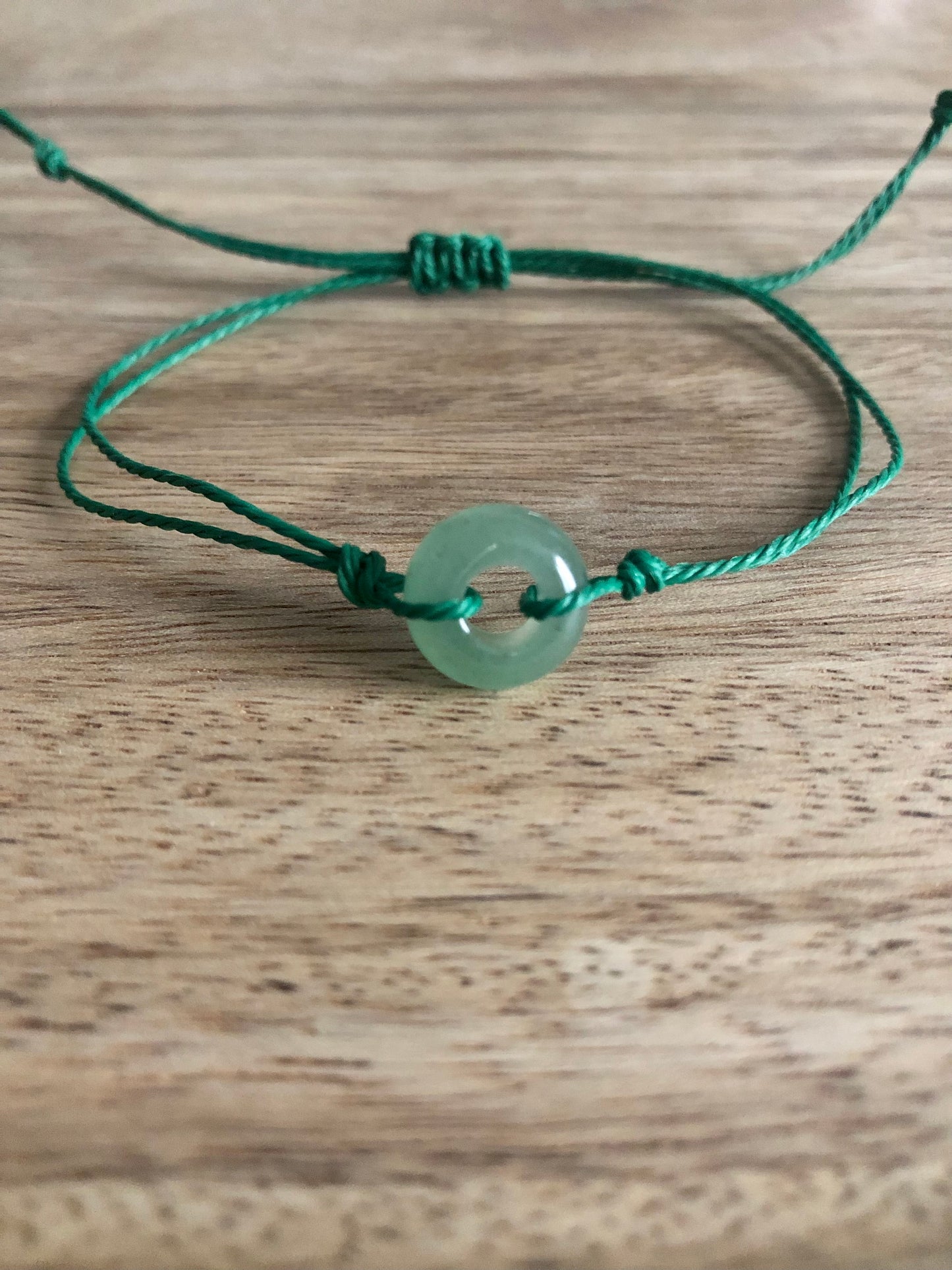 Bracelet Patience en Aventurine Verte