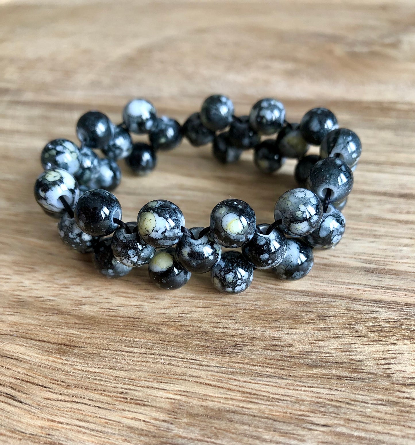 Bracelet Jasper - Noir